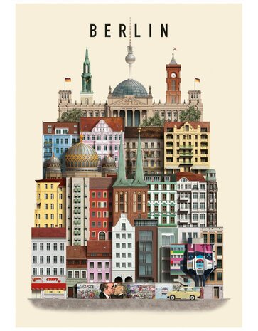 Martin Schwartz Martin Schwartz A4 poster Berlijn