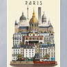 Martin Schwartz Martin Schwartz A4 poster Paris