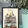 Martin Schwartz Martin Schwartz A4 poster Paris