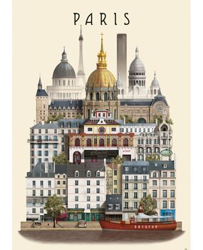 Martin Schwartz Martin Schwartz A4 poster Paris Martin Schwartz Martin Schwartz A4 poster Paris