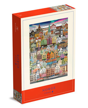 Martin Schwartz Martin Schwartz Noorwegen puzzel 1000 stukjes – 50x70cm