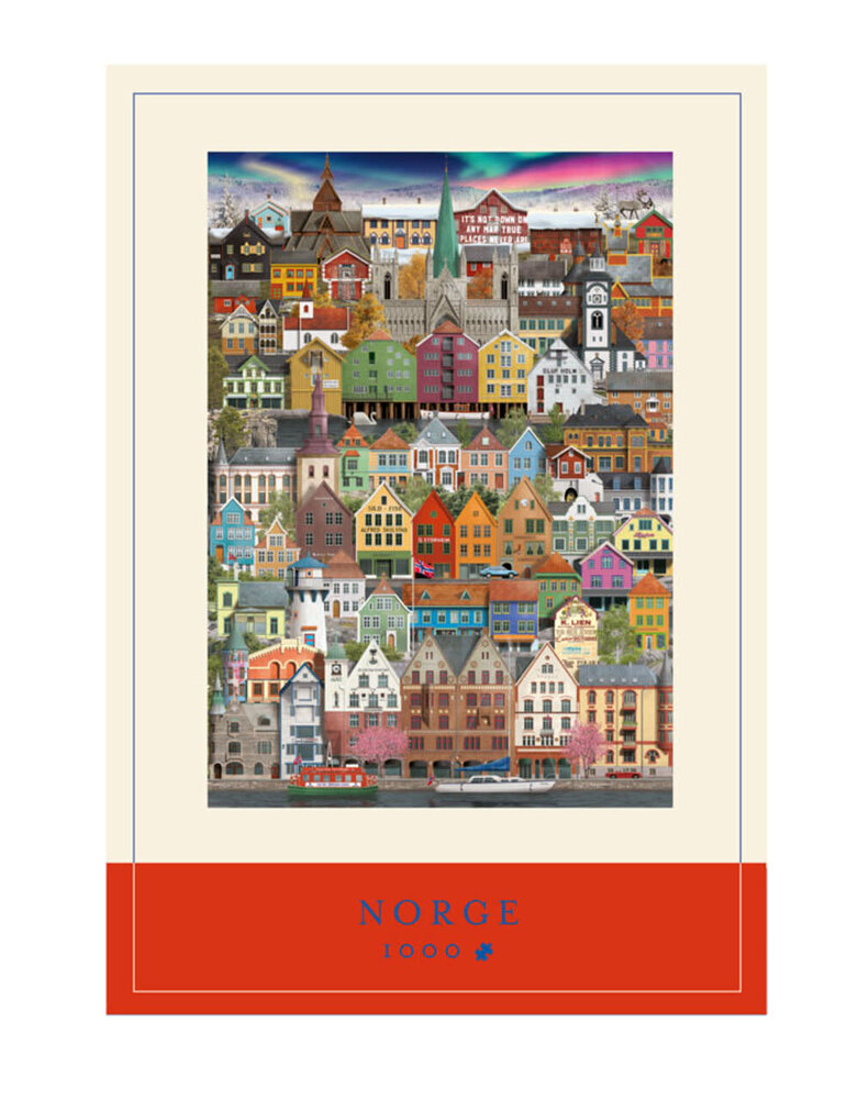 Martin Schwartz Martin Schwartz Norway puzzle 1000 pieces – 50x70cm Martin Schwartz Martin Schwartz Norway puzzle 1000 pieces – 50x70cm
