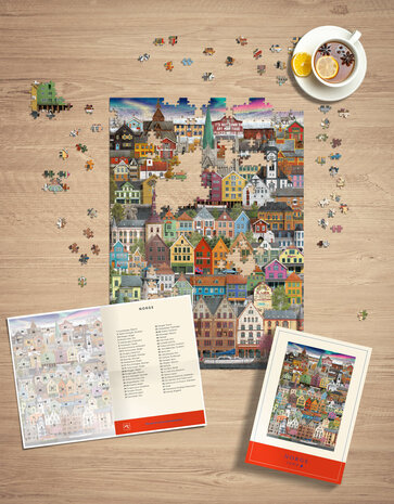 Martin Schwartz Martin Schwartz Noorwegen puzzel 1000 stukjes – 50x70cm