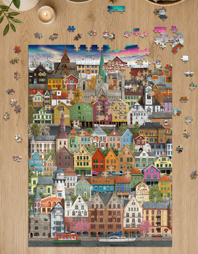 Martin Schwartz Martin Schwartz Norway puzzle 1000 pieces – 50x70cm