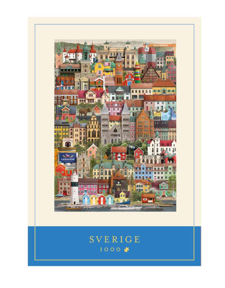 Martin Schwartz Martin Schwartz Zweden puzzel 1000 stukjes – 50x70cm