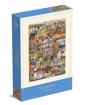 Martin Schwartz Martin Schwartz Sweden puzzle 1000 pieces – 50x70cm Martin Schwartz Martin Schwartz Sweden puzzle 1000 pieces – 50x70cm
