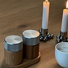 Gejst Gejst Sina Zout- en Pepermolen set met tray eiken met Steel Gejst Gejst Sina Zout- en Pepermolen set met tray eiken met Steel