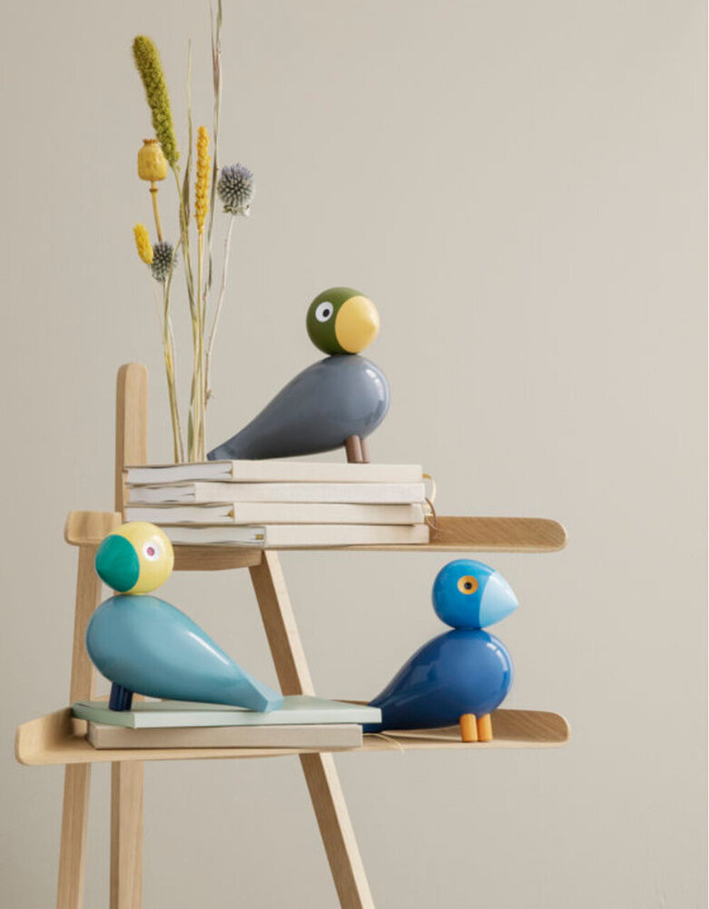 Kay Bojesen Denmark Kay Bojesen Songbird Kay H15.5cm blue