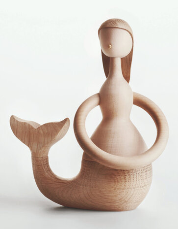 ARCHITECTMADE Architectmade Mermaid oak - maple H16.7cm - Architect Hans Bølling ARCHITECTMADE Architectmade Mermaid oak - maple H16.7cm - Architect Hans Bølling