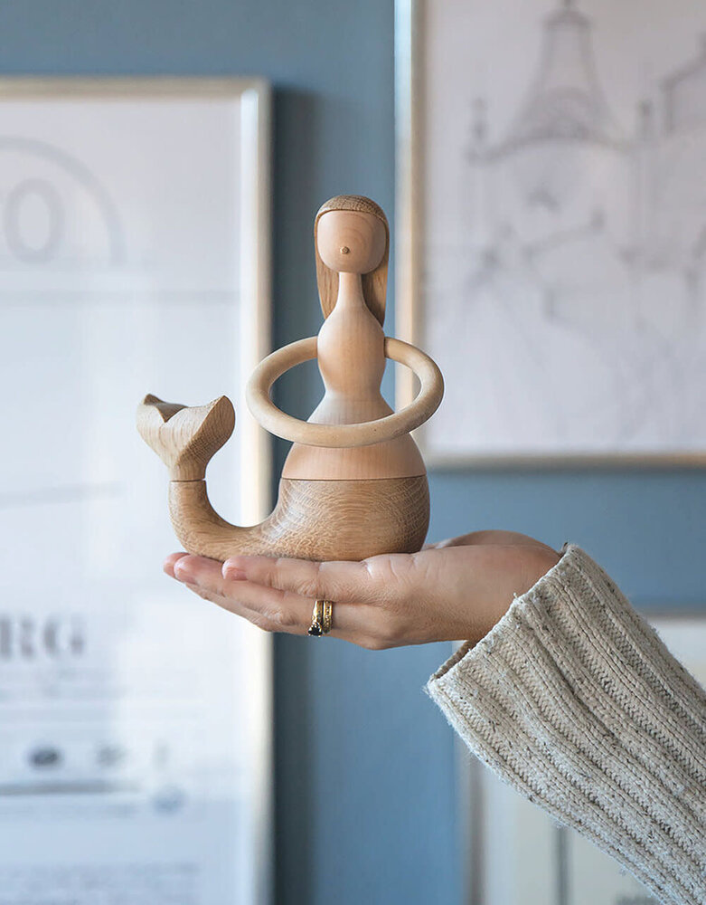 ARCHITECTMADE Architectmade Mermaid oak - maple H16.7cm - Architect Hans Bølling ARCHITECTMADE Architectmade Mermaid oak - maple H16.7cm - Architect Hans Bølling