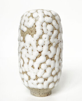 Studio Arhoj Studio Arhoj Mini Yuki vaas Curdle - H13.5cm