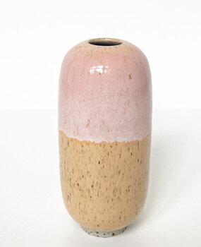 Studio Arhoj Studio Arhoj Mini Yuki Vase Crisp Linen - H13.5cm Studio Arhoj Studio Arhoj Mini Yuki Vase Crisp Linen - H13.5cm