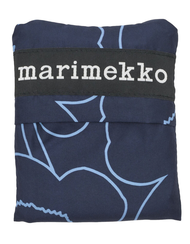 Marimekko Marimekko Smartbag vouwtasje Piirto Unikko blauw Marimekko Marimekko Smartbag vouwtasje Piirto Unikko blauw