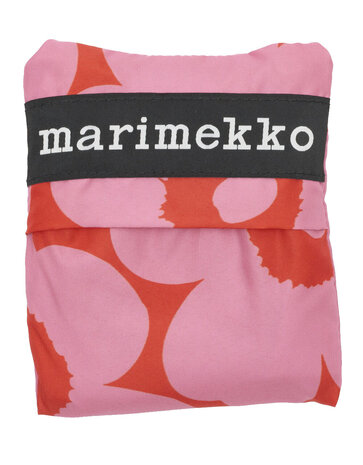 Marimekko Marimekko Smartbag vouwtasje Unikko roze-rood Marimekko Marimekko Smartbag vouwtasje Unikko roze-rood