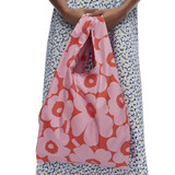 Marimekko Marimekko Smartbag folding bag Unikko pink-red Marimekko Marimekko Smartbag folding bag Unikko pink-red
