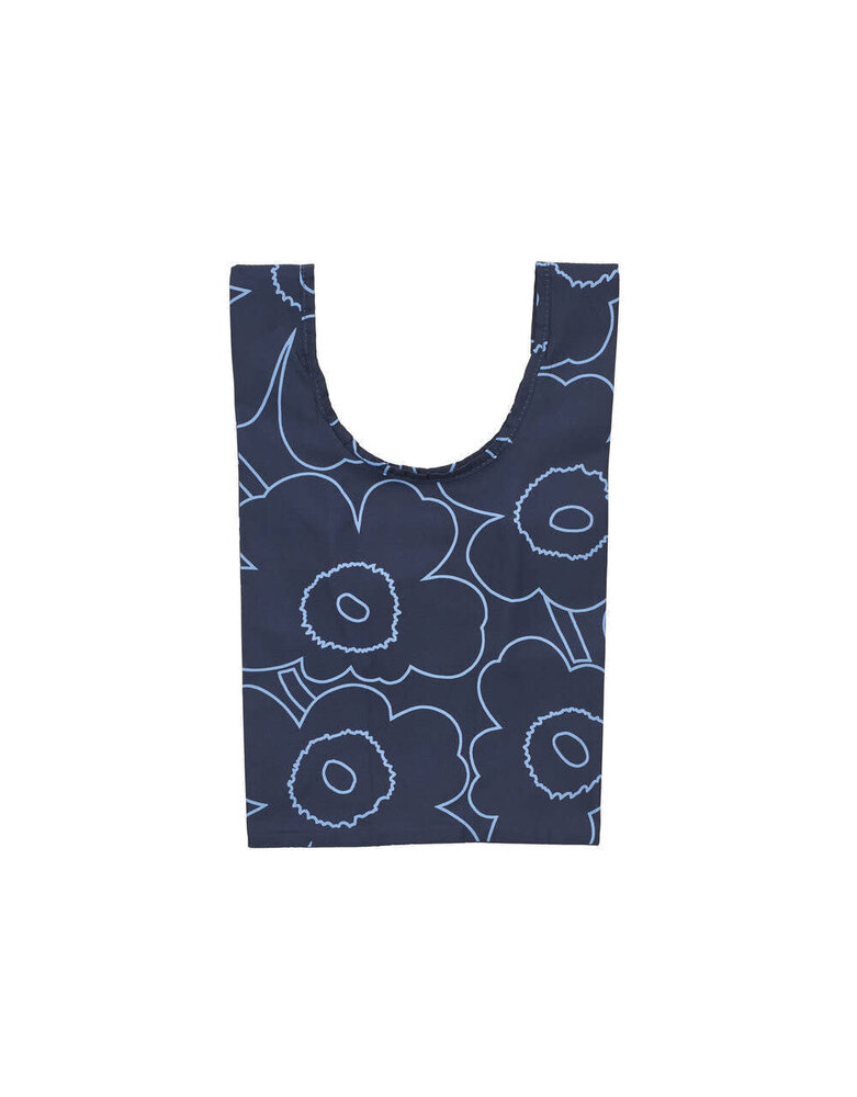 Marimekko Marimekko Mini Smartbag folding bag Piirto Unikko blue Marimekko Marimekko Mini Smartbag folding bag Piirto Unikko blue