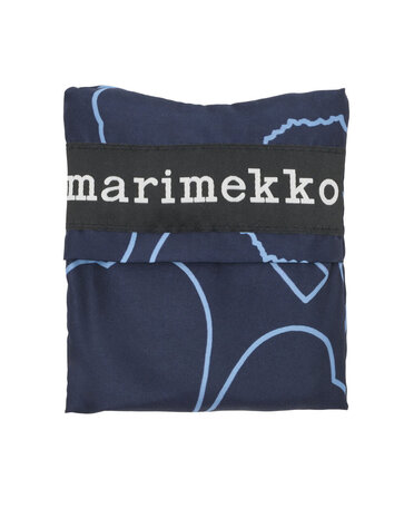 Marimekko Marimekko Mini Smartbag folding bag Piirto Unikko blue Marimekko Marimekko Mini Smartbag folding bag Piirto Unikko blue