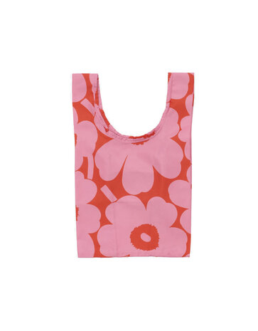 Marimekko Marimekko Mini Smartbag vouwtasje Unikko roze-rood