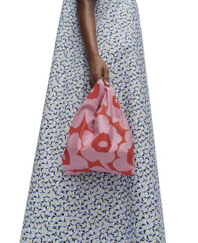 Marimekko Marimekko Mini Smartbag folding bag Unikko pink-red