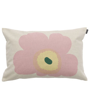 Marimekko Marimekko Unikko cushion cover 40x60 cm pink linen