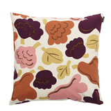 Marimekko Marimekko Pieni Kukasta kukkaan kussenhoes 50x50 cm pruim-roze-terracotta Marimekko Marimekko Pieni Kukasta kukkaan kussenhoes 50x50 cm pruim-roze-terracotta