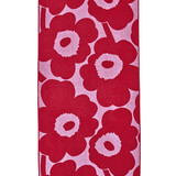 Marimekko Marimekko Unikko Bath Towel 70x150cm pink red Marimekko Marimekko Unikko Bath Towel 70x150cm pink red