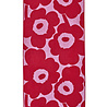 Marimekko Marimekko Unikko Bad Handdoek 70x150cm roze rood Marimekko Marimekko Unikko Bad Handdoek 70x150cm roze rood