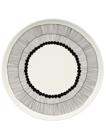 Marimekko Marimekko Siirtolapuutarha Plate 25cm - version 2 Marimekko Marimekko Siirtolapuutarha Plate 25cm - version 2