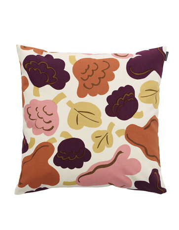 Marimekko Marimekko Pieni Kukasta kukkaan cushion cover 50x50 cm plum-pink-terracotta