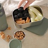 AYA & IDA AYA & IDA Lunchbox 900 ml Tropical Green Lunchbox incl. vaste divider AYA & IDA AYA & IDA Lunchbox 900 ml Tropical Green Lunchbox incl. vaste divider