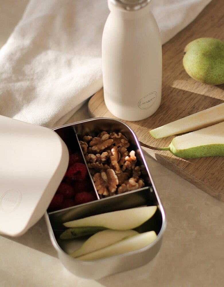 AYA & IDA AYA & IDA Lunchbox 900 ml Beige Lunchbox incl. vaste divider