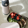 AYA & IDA AYA & IDA Lunchbox 900 ml Beige Lunchbox incl. vaste divider