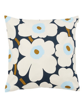 Marimekko Marimekko Pieni Unikko kussenhoes 50x50 cm blueberry Marimekko Marimekko Pieni Unikko kussenhoes 50x50 cm blueberry
