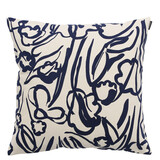 Marimekko Marimekko Ensikukat kussenhoes 50x50 cm donkerblauw Marimekko Marimekko Ensikukat kussenhoes 50x50 cm donkerblauw