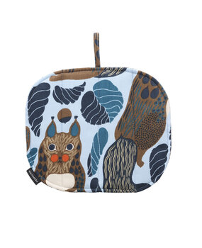Marimekko Marimekko Pieni Kurre potholder sky blue Marimekko Marimekko Pieni Kurre potholder sky blue