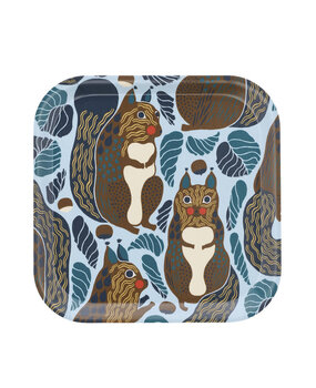 Marimekko Marimekko Kurre dienblad 20x20cm Marimekko Marimekko Kurre dienblad 20x20cm