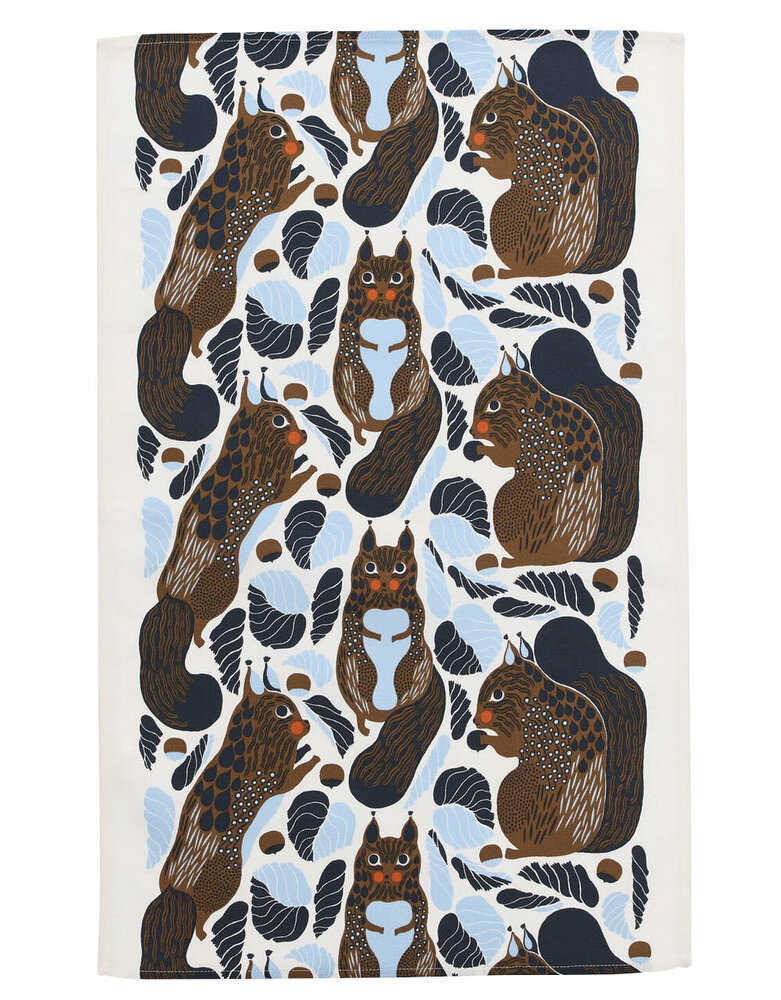 Marimekko Marimekko Kurre theedoek 43x70 cm linnen-katoen mix Marimekko Marimekko Kurre theedoek 43x70 cm linnen-katoen mix