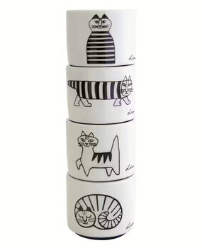 Pluto Design Pluto Design egg cups set of 4 Lisa L. Cats