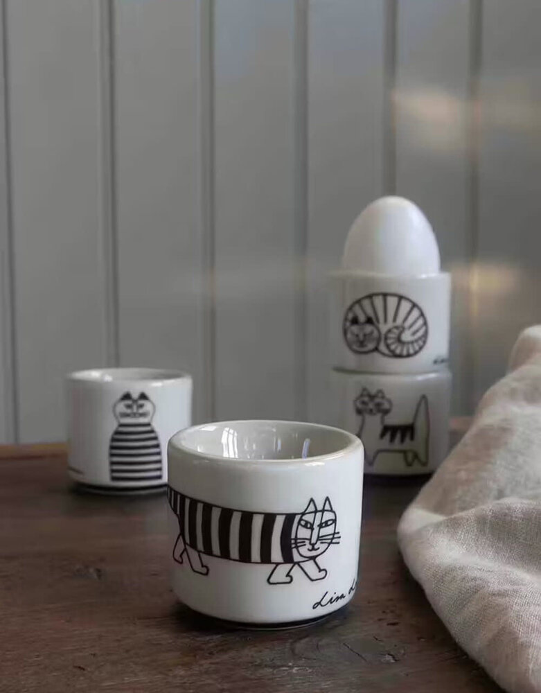 Pluto Design Pluto Design egg cups set of 4 Lisa L. Cats Pluto Design Pluto Design egg cups set of 4 Lisa L. Cats