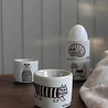 Pluto Design Pluto Design eierdopjes set van 4 Lisa L. Cats Pluto Design Pluto Design eierdopjes set van 4 Lisa L. Cats