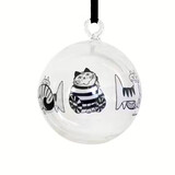 Pluto Design Pluto Design hang ornament glas Lisa L. Cats