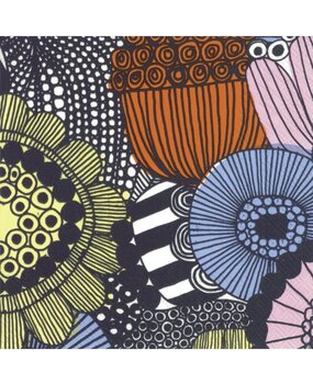Marimekko Marimekko Siirtolapuutarha Paper Napkins 33x33cm yellow