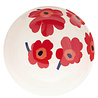 Marimekko Marimekko Unikko serveer schaal 1,3lt rood Marimekko Marimekko Unikko serveer schaal 1,3lt rood