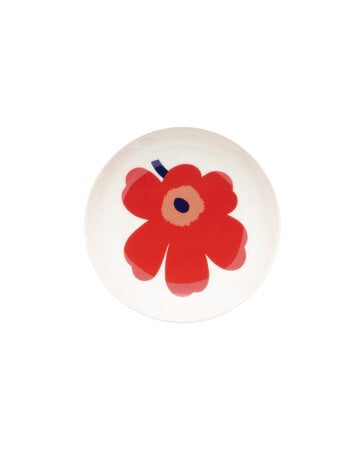 Marimekko Marimekko Unikko schaaltje 13cm rood Marimekko Marimekko Unikko schaaltje 13cm rood