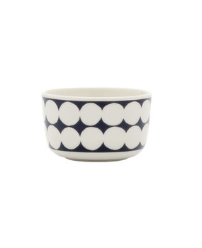 Marimekko Marimekko Räsymatto bowl 2.5dl Charcoal Marimekko Marimekko Räsymatto bowl 2.5dl Charcoal