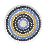 Marimekko Marimekko Räsymatto plate 20cm blue multi Marimekko Marimekko Räsymatto plate 20cm blue multi