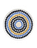 Marimekko Räsymatto plate 20cm blue multi Marimekko Räsymatto plate 20cm blue multi