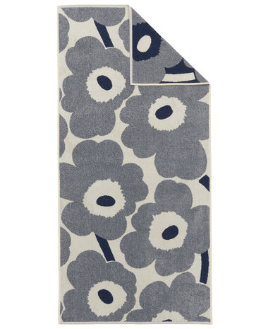 Marimekko Marimekko Unikko towel 70x150cm blueberry Marimekko Marimekko Unikko towel 70x150cm blueberry