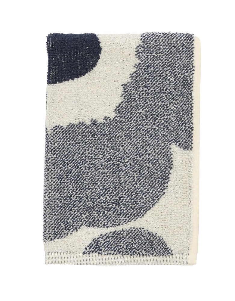 Marimekko Marimekko Unikko handdoek 50x70cm blueberry Marimekko Marimekko Unikko handdoek 50x70cm blueberry