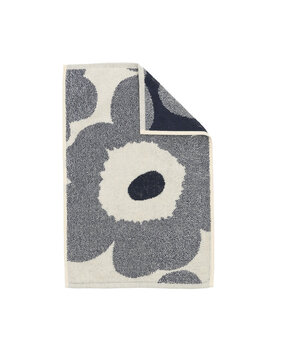 Marimekko Marimekko Unikko handdoek 30x50cm blueberry